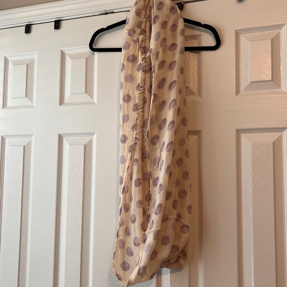 Topshop Polka Dot Wrap Scarf